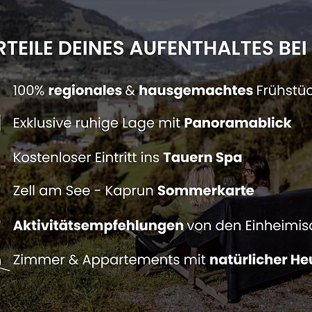 Panorama Hotel Guggenbichl - Inkl Sommerkarte, Einmaliger Eintritt Ins Tauern Spa & Bester Ausblick Ueber Kaprun Exteriör bild
